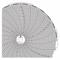 Circular Paper Chart, 8 Inch Chart Dia, 0 to 200, 60 Pack