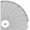 Circular Paper Chart, 10 Inch Chart Dia, 0 to 100, 100 Pack