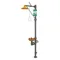 Safety Station with Eyewash, 2 Inch Inlet, 1 Inch Valve, PVC