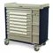 28 Med Bin Cart, 45.625 x 43.5 x 24 Inch Size