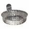 Weighing Dish, 20 mL Capacity, Silver, Aluminum, 1 45/64 Inch Length, 100 PK