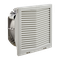 Filter Fan, 230V, 395 CFM, Light Gray