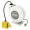 WIRING DEVICE-KELLEMS Extension Cord Reel, Grounding Plug, NEMA 5-20P, NEMA 5-20R, White