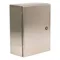 Enclosure, 16 x 12 x 10 Inch Size, Wall Mount, 316L Stainless Steel