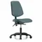 Vinyl Cleanroom Task Chair, With 19 to 24 Inch Seat Height Range, Blue