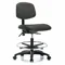 Vinyl Cleanroom Task Chair, With 22 to 29 Inch Seat Height Range, Gray