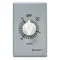 Spring-Wound Timer, 0 to 15 min, Silver, 20A Max. Current At 125V AC, 1 Gang, SPST