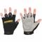 Mechanics Glove, Size S, Fingerless, Synthetic Leather, TPR, Black