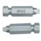 Square Insert Bit, Sq3 Tip, 1/4 Inch Shank, Pack Of 2