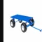 Utility Trailer, Four Wheel, Steel Deck, 36 Inch x 60 Inch Size, Flat Free Tire