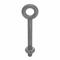 Eye Bolt, Without Shoulder, Hot Dipped Galvanised, 2 Thread Size, 12 Inch Length