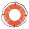 Ring Buoy, Orange, 24 Inch Size, Polyethylene, Uscg Approved, 24 Inch Dia