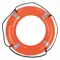 Ring Buoy, Orange, 30 Inch Depthia, Polyethylene, Uscg Approved, 30 Inch Dia