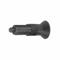 Spring Plunger, Lockout, With Locking Nut, Black Oxide-Coated Steel Body