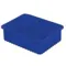 Divider Box Container, 0.79 cu. ft. Volume, 5 Inch Height, Dark Blue