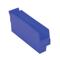 Shelf Bin, 4 Inch Height, Dark Blue, Carton of 36