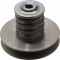 Spring Loaded V-Belt Pulley, Bore 1-1/8 In, Length 4.13 In