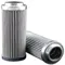 Interchange Hydraulic Filter, Glass, 25 Micron Rating, Viton Seal, 4.44 Inch Height