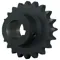 Roller Chain Sprocket, Bore To Size, 1.5 Inch Bore, 19.044 Inch Outside Dia. Steel