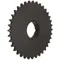 Sprocket, 80 Chain, 32 Teeth, 10.202 Inch Pitch Dia., 10.753 Inch O.D., Steel