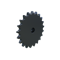 Kettenrad, 20B-1-Kette, 21 Zähne, 213.027 mm Teilungsdurchmesser, 233.664 mm Außendurchmesser, Stahl