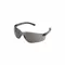 Safety Glasses, Wraparound Frame, Frameless, Gray, Black, M Eyewear Size, Universal