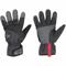 Mechanics Gloves, Size XL, Synthetic Leather, Hook-and-Loop Cuff, Black/Gray, Tricot, 1 PR