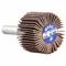 Flap Wheel, 1 Inch Dia x 5/8 Inch Width, 1/4 Inch Straight-Shank, Aluminum Oxide, P240 Grit