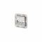 Wall Outlet, UPK, GD-Zn Zinc Die-Cast, Individual Keystone Modules, 3 Ports