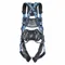 Full Body Harness, Climbing/Positioning, Back/Chest/Hips, With Belt, Aluminum