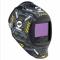 Welding Helmet, Auto-Darkening, 4 Arc Sensors, Black, 13.4 sq in., Digital