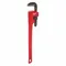 Pipe Wrench, Cast Iron, 5 Inch Jaw Capacity, Serrated, 36 Inch Overall Length, Ergonomic