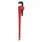 Pipe Wrench, Cast Iron, 6 Inch Jaw Capacity, Serrated, 48 Inch Overall Length, Ergonomic