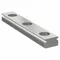 Guide Rail, SEBS-B, Nom. Rail Size, 9255 mm Overall Length, Stainless Steel