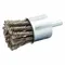 End Brush, 1 Inch Dia., 1/4 Inch Abrasive Shank Size, 0.02 Inch Wire Dia.