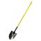 Shovel, #2 Round Point, Hollow Back Blade, 27 Inch D-Handle