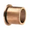 Flanged Sleeve Bearing, Bronze, 30 mm Bore, 38 mm Od, 25 mm Length