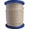 Rope, 5/16 Inch Rope Dia, White/Orange Tracer, 600 ft Rope Length