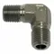 Hydraulic Hose Adapter, 1/2 x 3/8 Inch Fitting Size, Male x Male, NPTF x NPTF, Rigid