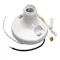 Medium Base Lampholder, 250 V, White