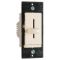 Non Preset Dimmer, 120V, Single Pole, Light Almond