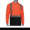 Protective Clothing High Visibility Shirt, 2XL, Hi-Vis Orange, Each