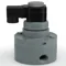 Solenoid Valve, Pilot Operated, PTFE Bellow, Polypropylene, 1-1/2 Inch Size