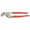 Tongue and Groove Pliers, Flat, Groove Joint, 1 3/4 Inch Max Jaw Opening