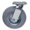 Plate Caster, Swivel, 8 x 2-1/2 Inch Pneumatic Caster