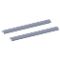 Overhead Track Rail System, Sliding, 2 Tracks, 120 Inch Length