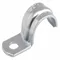 Conduit And Pipe Strap Clamp, One-Hole, 1 1/4 Inch Trade, Steel, Rmc/Rigid/Imc