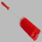 Tube Brush Red Soft Polypropylene 2-3/8 x 19-5/8 In