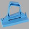 Scrub Pad Holder Blue 3-3/4 x 9 Inch