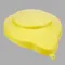 Pail Lid Yellow Polypropylene